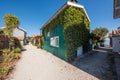 Cap Ferret, Arcachon Bay, France. Fishers houses in Le Canon