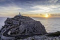 Cap Formentor lighthouse Royalty Free Stock Photo