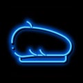 cap headdress neon glow icon illustration