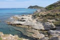 Cap Taillat Peninsula on The French Riviera Royalty Free Stock Photo