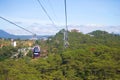 `Cap Treo Dalat` cable car on a sunny day. Vietnam Royalty Free Stock Photo