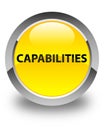 Capabilities glossy yellow round button