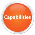 Capabilities premium orange round button