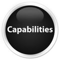 Capabilities premium black round button