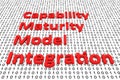 Capability maturity model integration Royalty Free Stock Photo