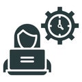 Capability, process of planning . Vector icon which can easily modify or edit