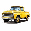 Capable Pickup Truck in OffRoad and OnRoad Use Royalty Free Stock Photo