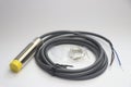 Capacitive proximity sensor of NPN type used in electronics projects. Stainless steel capacitive distance sensors