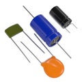 Capacitor electronic parts