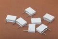 Capacitors Royalty Free Stock Photo