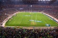 Capacity crowd at the FNB Stadium, Johannesburg