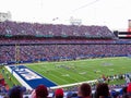 A Capacity Crowd Watching the Buffalo Bills Play the Bengals