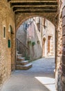 Scenic sight in Capalbio, picturesque village on the province of Grosseto. Tuscany, Italy. Royalty Free Stock Photo