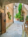 Scenic sight in Capalbio, picturesque village on the province of Grosseto. Tuscany, Italy. Royalty Free Stock Photo