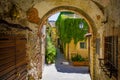 Capalbio, Tuscany, pearl of the Argentario. Castle of Capalbio. Royalty Free Stock Photo