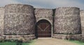 Hypothetical depiction of Caparra gate. Extremadura Spain