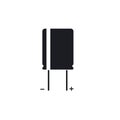 capasitor icon vector element design Royalty Free Stock Photo