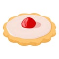 Capcake icon, isometric style Royalty Free Stock Photo