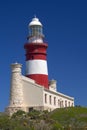 Cape Agulhas Lighthouse, Cape Agulhas, South Africa Royalty Free Stock Photo