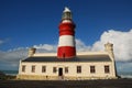 Cape Agulhas Lighthouse (South Africa) Royalty Free Stock Photo