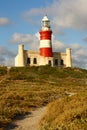 Cape Agulhas lighthouse, South Africa Royalty Free Stock Photo