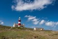 Cape Agulhas lighthouse Royalty Free Stock Photo