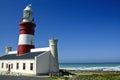 Cape Agulhas lighthouse, South Africa Royalty Free Stock Photo