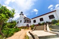 Cape Bojeador Lighthouse, Burgos, Ilocos Norte, Philippines Royalty Free Stock Photo