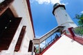 Cape Bojeador Lighthouse, Burgos, Ilocos Norte, Philippines Royalty Free Stock Photo