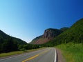 Cape Breton highway Royalty Free Stock Photo