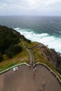 Panorama from the lighthouse. Cape Byron. New South Wales. Australia