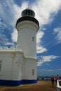 Cape Byron lighthouse. Cape Byron, New South Wales, Australia Royalty Free Stock Photo