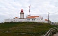Cabo da Roca - westernmost point of continental Europe - Monuments and Lighthouse, Portugal Royalty Free Stock Photo