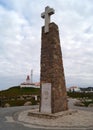 Cabo da Roca - westernmost point of continental Europe - Monuments and Lighthouse, Portugal Royalty Free Stock Photo