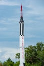 Cape Canaveral, FL, USA - MAY 27, 2020: Mercury-Redstone Launch Vehicle. Firdt US Manned Space Vehicle. National Royalty Free Stock Photo