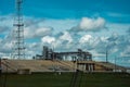 Cape Canaveral, Florida - August 13, 2018: Rocket Launch Pad at NASA Kennedy Space Center Royalty Free Stock Photo