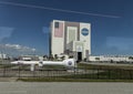 CAPE CANAVERAL, FLORIDA - 15 MARCH 2024. Building of Nasa, Kennedy space centre, Florida, USA Royalty Free Stock Photo