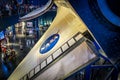 Cape Canaveral, Florida, USA - Shuttle inside the Kennedy Space center view from the back Royalty Free Stock Photo