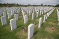 Cape Canaveral National Cemetery Royalty Free Stock Photo