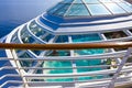 Cape Canaveral, USA - May 02, 2018: The jacuzzi swimming pool at cruise liner or ship Oasis of the Seas by Royal