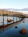 Cape Cod Bridge and Clouds Royalty Free Stock Photo