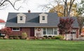 Cape Cod House with Picture Window