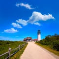 Cape Cod Truro lighthouse Massachusetts US Royalty Free Stock Photo