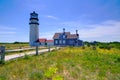 Cape Cod Truro lighthouse Massachusetts US Royalty Free Stock Photo