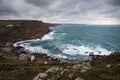 Cape Cornwall. Royalty Free Stock Photo
