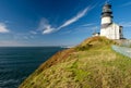 Cape Disappointment Lighthouse, built in 1856 Royalty Free Stock Photo