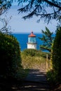Cape Dissapointment lighthouse, Washington, USA Royalty Free Stock Photo