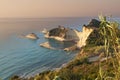 Cape Drastis at Corfu island, Greece Royalty Free Stock Photo