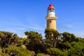 Cape du Couedic Lighthouse station in Flinders Chase National Park, Australia, Kangaroo Island Royalty Free Stock Photo
