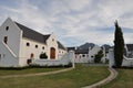 Cape dutch homestead winelands south africa Royalty Free Stock Photo